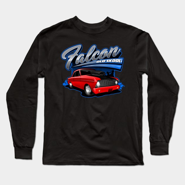 Ford Falcon Long Sleeve T-Shirt by razrgrfx